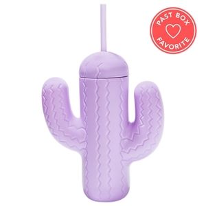 FabFibFun Exclusive Pink Sky Cactus Cup